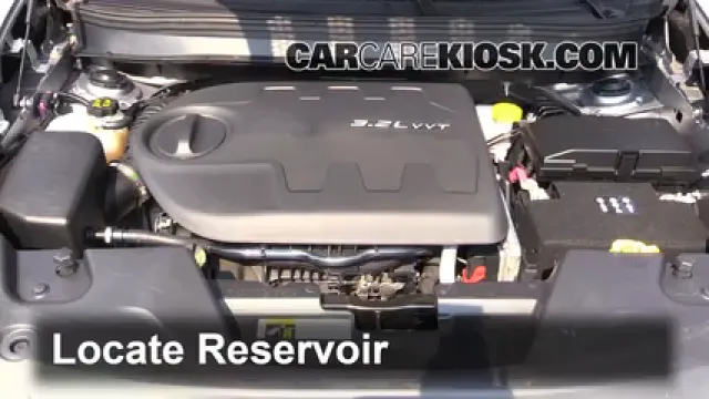 2014 Jeep Cherokee Latitude 3.2L V6 Líquido limpiaparabrisas Agregar líquido